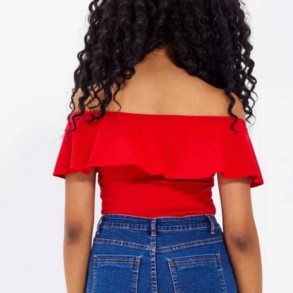 EUC J. Crew Off The Shoulder Bodysuit - Picture 11 of 11